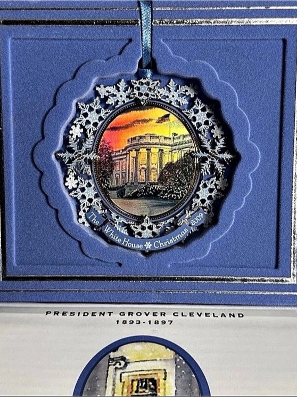 2009 White House Historical Association Ornament With Box & Inserts